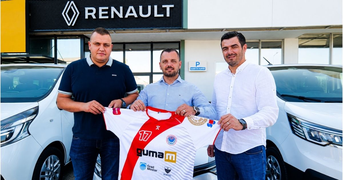 GUMA M nastavlja uspješnu suradnju sa SRK Zrinjski Mostar